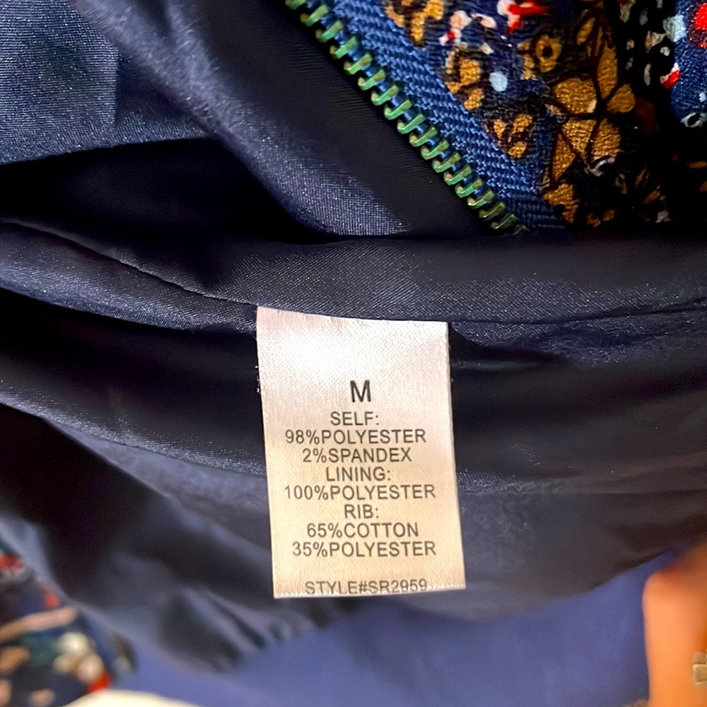 Cute Printed Bomber Jacket - Picture 5 of 5